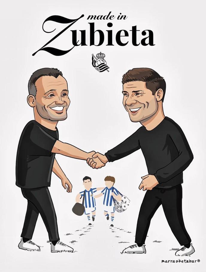 星空体育APP-苏比埃塔制造,皇社发布海报欢迎皇马主帅阿隆索回归阿诺埃塔