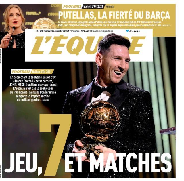 星空体育APP-王勤伯：梅西获奖之后，世界各大媒体这样报道……①