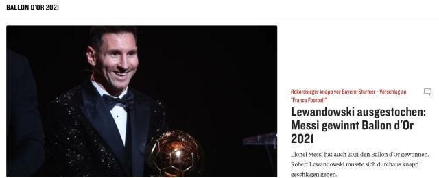 星空体育APP-王勤伯：梅西获奖之后，世界各大媒体这样报道……①